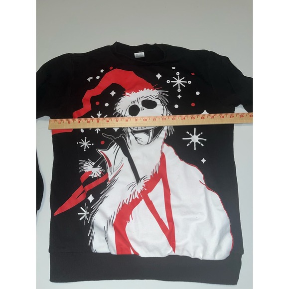 Disney The Nightmare Before Christmas Jack Skellington Sweater Size Small - Picture 4 of 5